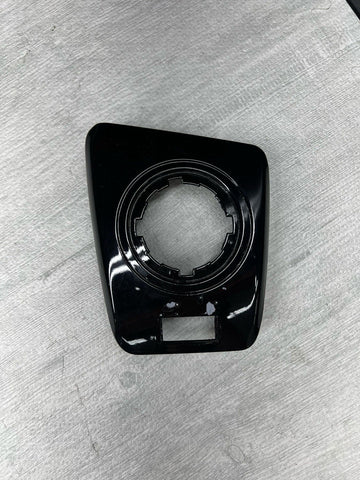 01-06 BMW E46 M3 Center Dome SMG Shift Plate Gloss Black Painted 7896461