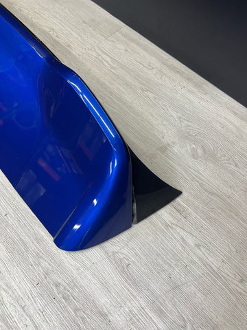OEM BMW G01 F97 X3 X3M Rear Tailgate Liftagte Trunk Roof Upper Wing Spoiler Blue
