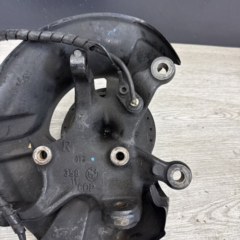 BMW E36 M3 S50 RIGHT PASSENGER FRONT SPINDLE HUB ASSEMBLY 31212227908 *Notes*