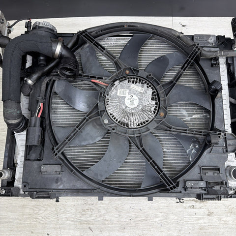 15-20 BMW F80 F82 F83 M3 M4 Heat Exchanger + Radiator Cooler + Cooling Fan OEM