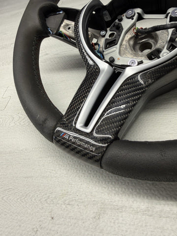 OEM 15-20 BMW F80 F82 F83 M3 M4 M Performance LED Digital Display Steering Wheel