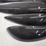 06-07 OEM BMW E63 E64 M6 Front Rear Door Dash Center Console Carbon Trim *Notes*