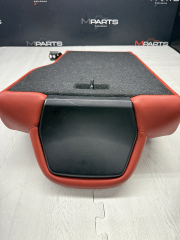 BMW F82 M4 Coupe 15-20 Right Rear Sakhir Orange Leather Back Rest Backrest Seat