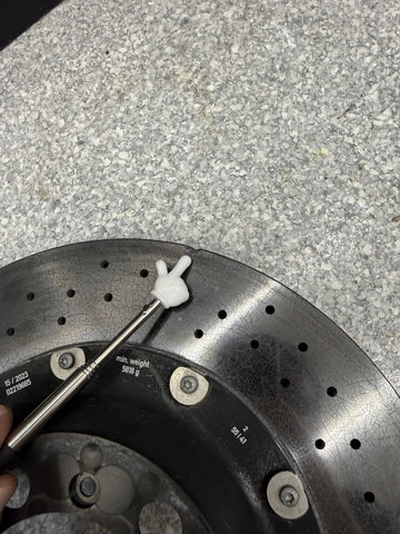 Porsche 22-25 718 GT4RS GT4 RS Rear Right Carbon Ceramic Brake Rotor *Chip