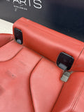 BMW F82 M4 Coupe 15-20 Rear Back Seats Cushion Sakhir Orange Leather Bench