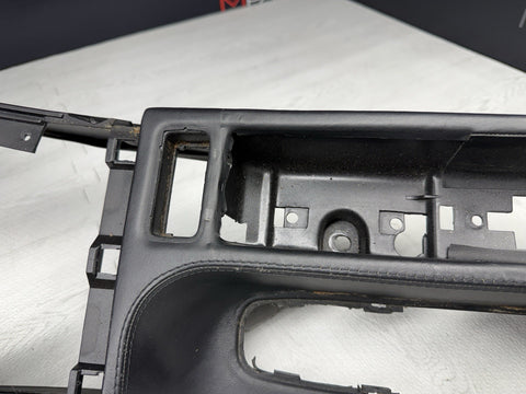 BMW 98-02 Z3 M Z3M Center Console Black Leather