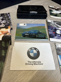 OEM 01-06 BMW E46 M3 COUPE OWNERS MANUAL BOOK BOOKS BOOKLETS POUCH