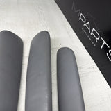 01-06 BMW OEM E46 M3 Coupe Trim Armrest Pads Set Gray Grey 8238622 *Notes*