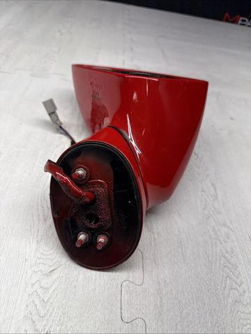2000-2009 Honda S2000 S2k Door Mirror OEM Formula Red Left Driver