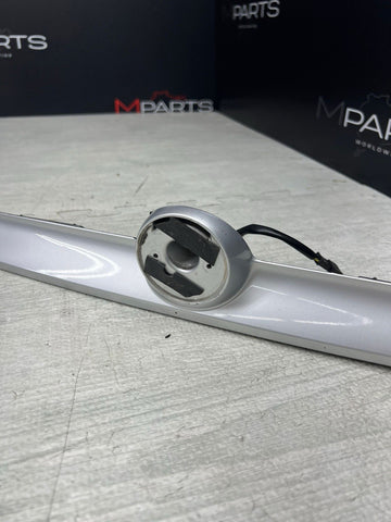 01-06 BMW E46 M3 Convertible Trunk Lid Grip Key Deck Handle Titanium Silver