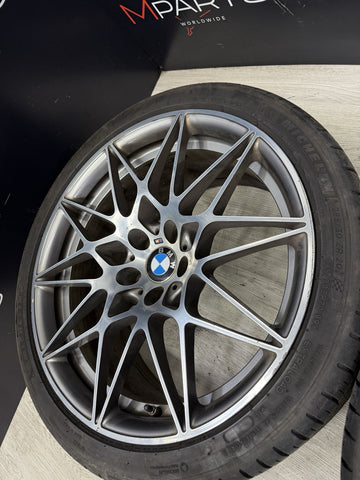 15-20 BMW F80 F82 F83 M3 M4 Competition 666M 20” OEM Wheels Rims Set