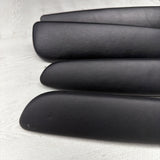 01-06 BMW OEM E46 M3 Coupe Trim Armrest Pads Set Black 8238622