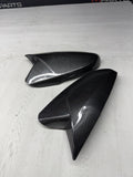 BMW F80 F82 F83 M3 Aftermarket Mirror Covers Pair Carbon Fiber Style Print