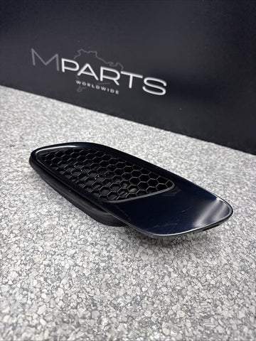 08-13 OEM BMW E90 E92 E93 M3 Front Passenger Side Hood Scoop Grille Jerez Black