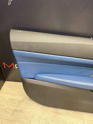 BMW 21-26 G82 G83 M4 Coupe Front Left Driver Side Door Panel Fjords Blue