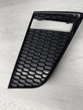 17-20 Nissan GTR Front Bumper Grills Grilles Vents Black