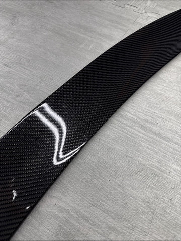 NEW Rear Trunk Spoiler Carbon Fiber BMW 12-18 F30 330 335 F80 M3 Sedan