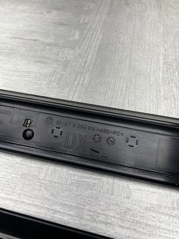 01-06 OEM E46 M3 BMW M3 Left Right Pair Door Sills Panels Scuff Plates