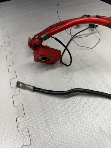 04-10 BMW E63 E64 645 650 M6 Positive / Negative Battery Terminal Cable Wire OEM