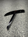 OEM BMW F82 F83 M4 Air Duct Ornamental Grille Fender Emblem Left Driver