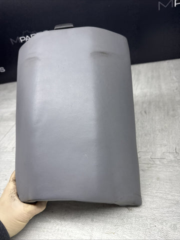 BMW E46 M3 01-06 Rear Seat Back Cushion Grey Leather Ski Backrest Convertible