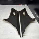 01-06 BMW E46 330CI M3 Coupe Rear C Pillars Trims Panels Black Pair OEM *Notes*