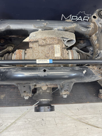 OEM BMW E90 E92 E93 M3 Rear End Subframe LSD 3.85 Differential Axles Manual