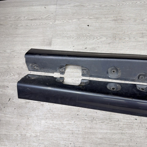 01-06 BMW E46 M3 Rocker Panel Side Skirts OEM Steel Gray *Notes*