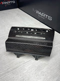 BMW Radio HVAC Climate Control Center Trim 5 Series E60 M5 OEM Carbon Fiber