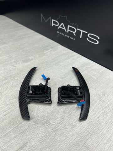 Carbon Fiber BMW F80 F82 F83 F90 G02 G20 G80 G82 G83 M3 M4 M5 M6 Paddle Shifters