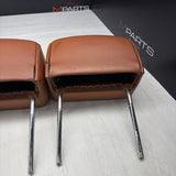 2001-2006 BMW E46 M3 Convertible Cinnamon Rear Headrests Head Rests Pair *Notes*