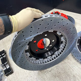 NEW 95-99 BMW E36 M3 BREMBO Big Brake Kit Red Calipers Rotors Set Plug & Play