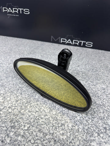 BMW E46 M3 Oval Auto-Dimming Auto Dim Rearview Mirror *Liquid Damage*