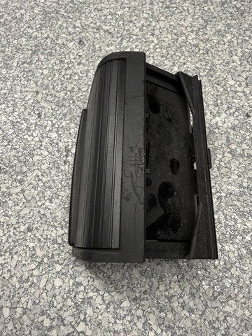 BMW 01-06 E46 325 330 M3 CENTER CONSOLE REAR STORAGE ASHTRAY ROLLUP TRAY BLACK