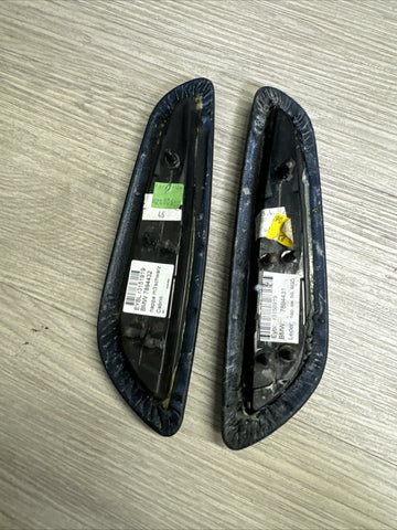 BMW E46 325 330 M3 Convertible Rear Black Upper Armrest Pads 7894431 7894432