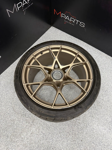 OEM Porsche 718 GT4RS GT4 RS Cayman 20" Wheel Rim 20x11 Rear 9GT601025E