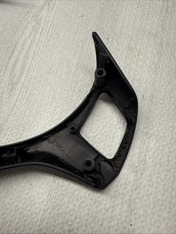 08-13 BMW E90 E92 E93 M3 Lower Steering Wheel Trim Cover Plate Black