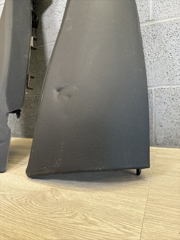 BMW 21-26 G20 G80 M3 Sedan Rear Seats Bench Bolsters Merino Black Leather