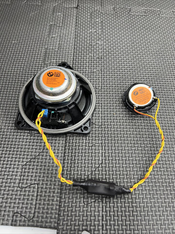 21-22 BMW G80 G82 G83 M3 M4 COMPETITION OEM DASH TWEETER SPEAKERS 2622468-01