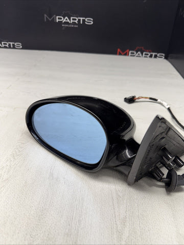 01-06 BMW E46 M3 Left Driver Side View Mirror Jet Black