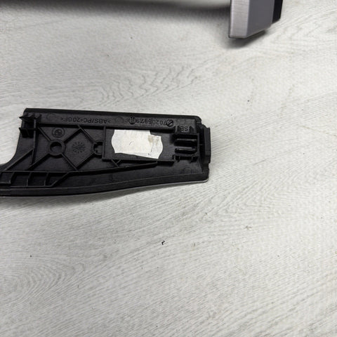 01-06 BMW E46 M3 Convertible Interior Armrests Trim Set Brushed Aluminum *Notes*