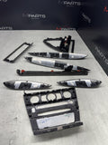 06-07 OEM BMW E63 E64 M6 Front Rear Door Dash Center Console Carbon Trim *Notes*