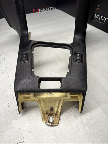95-99 BMW E36 M3 Lower Dash Center Console Housing Panel Support Black Coupe