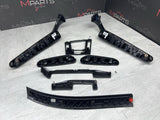 01-06 BMW E46 M3 Convertible Interior Armrests Trim Set Titan Shadow Grey