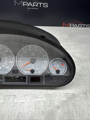 2001-2006 BMW E46 M3 Instrument Cluster Speedometer Spedometer SMG 77k