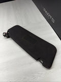 06-10 BMW E60 M5 Left Driver Side Black Alcantara Sun Visor 7897609