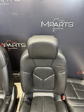 2015-2018 Porsche Macan Interior Set Front Rear Seats Pair Black Seat *Notes*