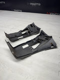01-06 BMW E46 M3 FRONT BUMPER COVER GUARDS BRACKETS 2695247