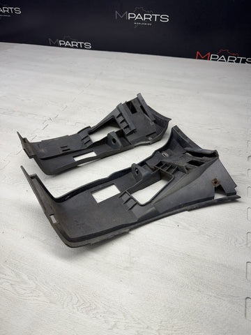 01-06 BMW E46 M3 FRONT BUMPER COVER GUARDS BRACKETS 2695247
