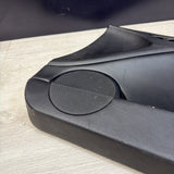 01-06 BMW E46 M3 FRONT PASSENGER RIGHT SIDE DOOR PANEL CARD BLACK OEM